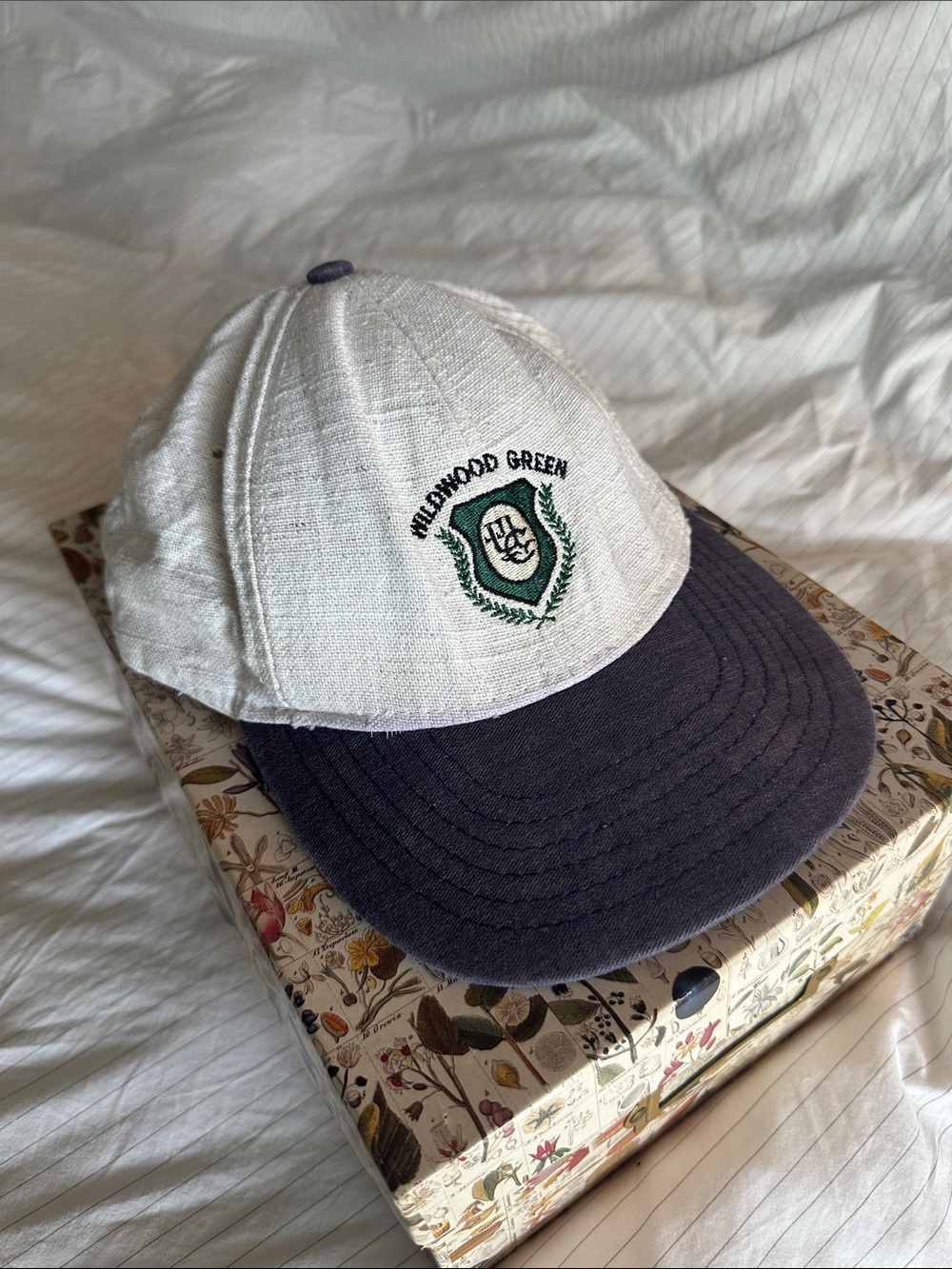Vintage East Course Headwear - Wildwood Green Embroidered Two-Tone Baseball Cap